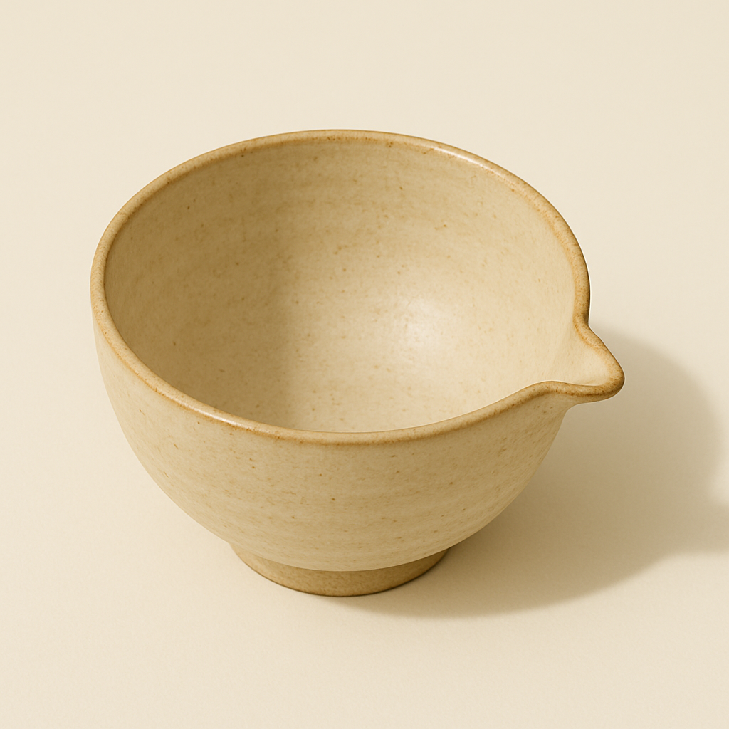 Matcha Bowl with Spout
